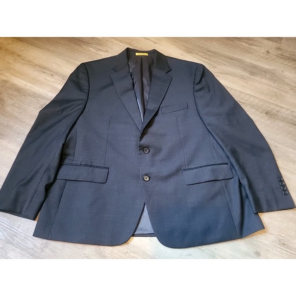 Hickey Freeman Other - Hickey‎ Freeman Men's Suit Size 46S Black 98% Wool